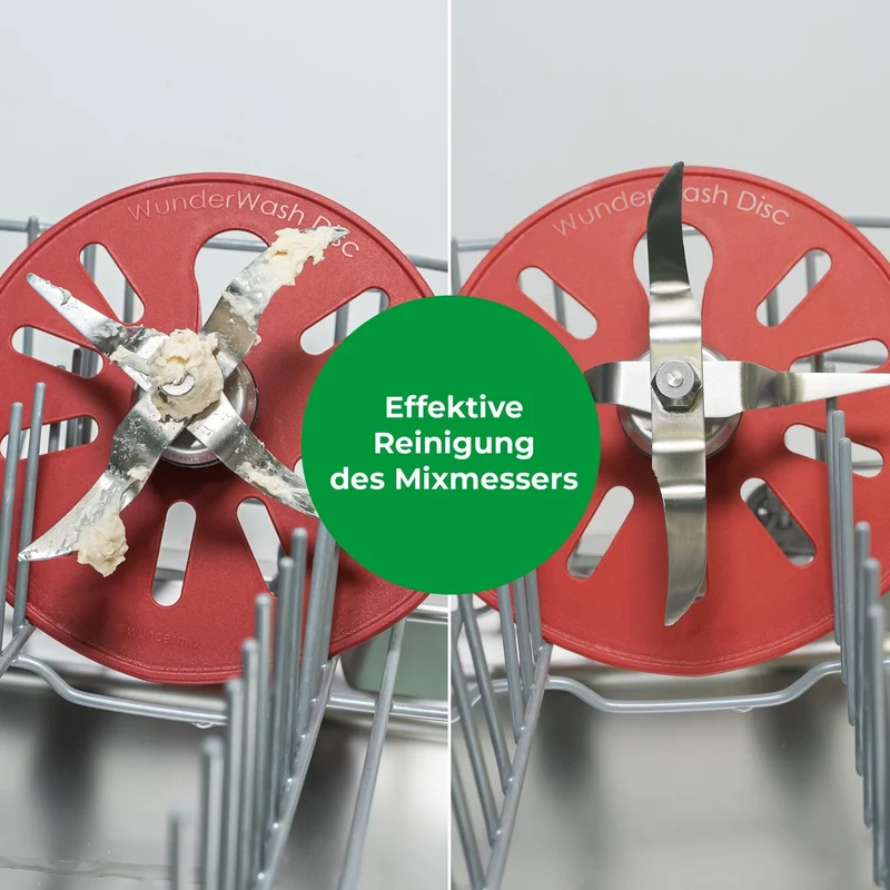 WunderWash® Disc | Spülmaschinen-Messerhalter für Monsieur Cuisine Connect, Trend, Smart, Plus und Compact