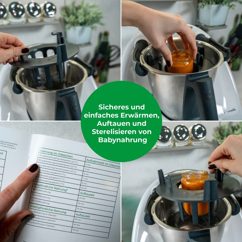 Mimimix® | Babyflaschenwärmer für Thermomix TM7, TM6, TM5