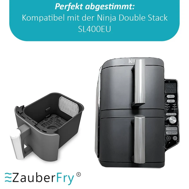ZauberFry | Spritzschutz für Ninja Double Stack SL400EU (2er-Set)