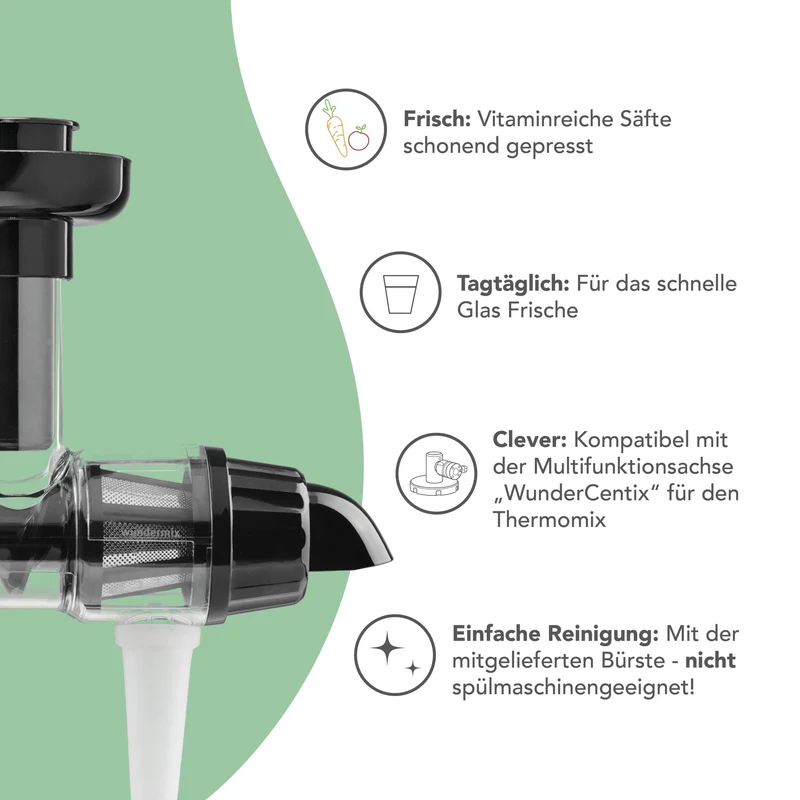 WunderCentix® | Starter-Set "Slow Juicer" für TM6, TM5