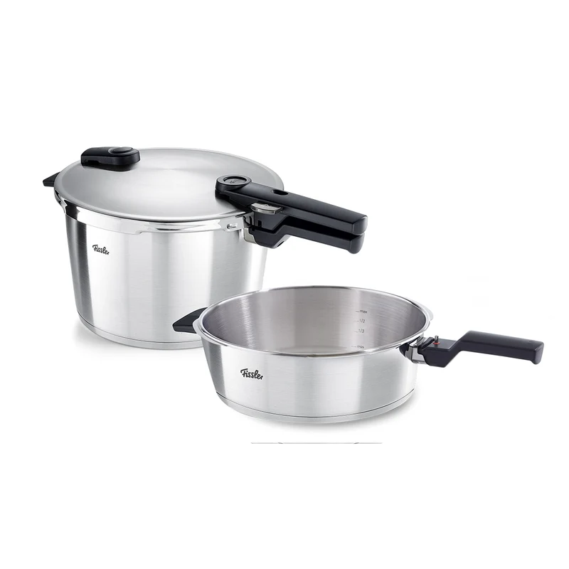 Vitaquick® Premium 2-tlg. Schnellkochtopf-Set 4,0 & 8,0 Liter