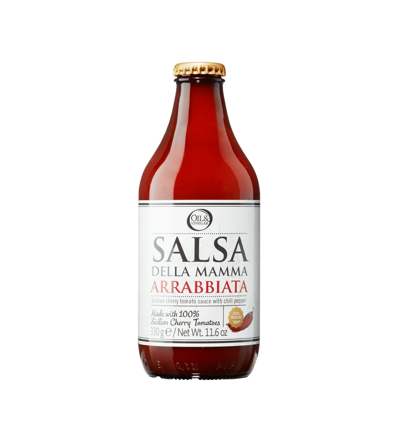Salsa della Mamma Arrabbiata - Sizilianische Kirschtomatensauce mit Chili - 330 g