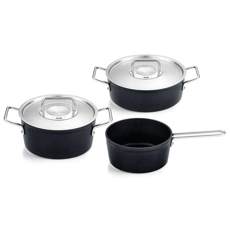 Adamant® 3-tlg. Topf-Set mit Metalldeckel