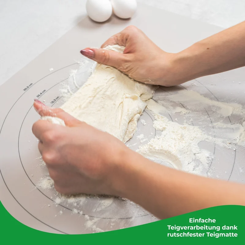 WunderMat® | Teigunterlage «Wundermix» | Premium-Teigmatte aus Silikon