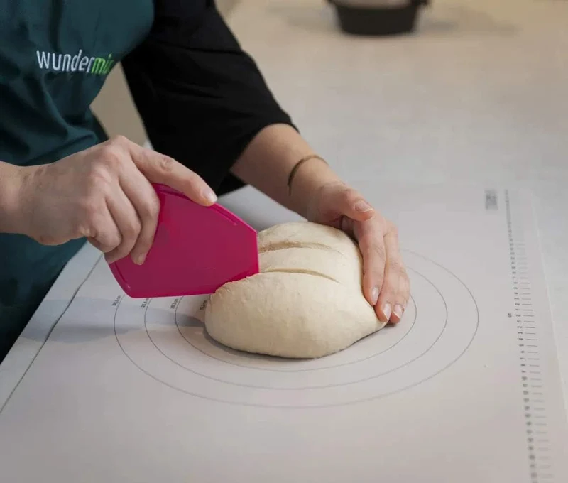 WunderMat® | Teigunterlage «Wundermix» | Premium-Teigmatte aus Silikon