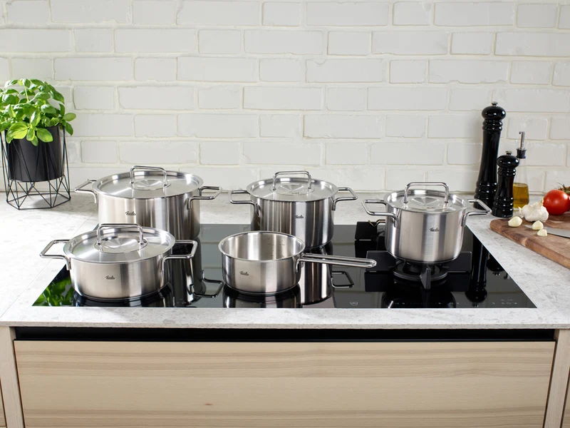 Fissler Pure Collection® 5-tlg. Topf-Set mit Metalldeckel