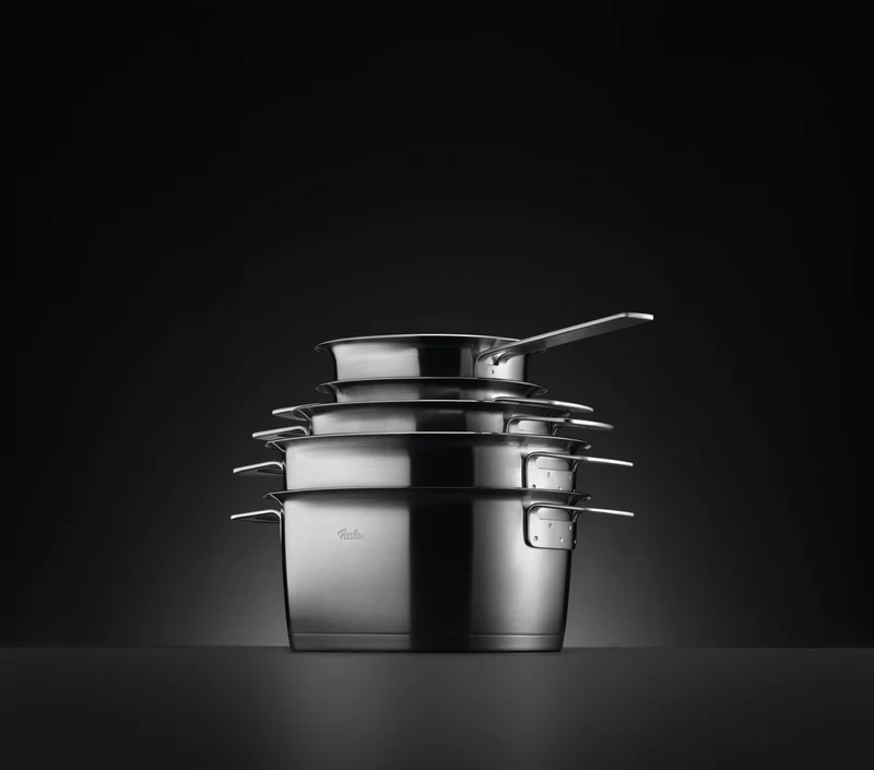 Phi Collection® 5-tlg. Topf-Set mit Glasdeckel