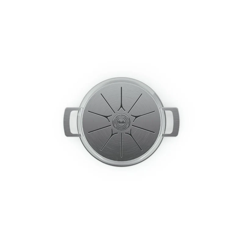 Phi Collection® Hoher Kochtopf mit Glasdeckel