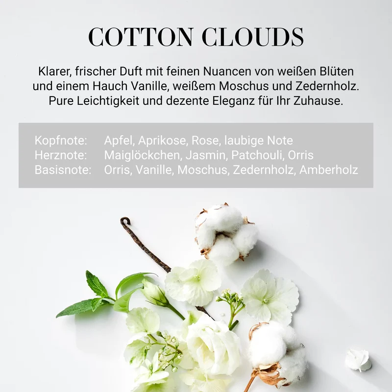 HOME & SOUL Duftkerze Cotton Clouds