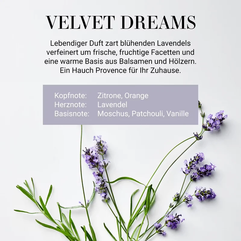 HOME & SOUL Duftkerze Velvet Dreams