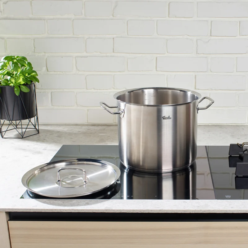 Original-Profi Collection® - hoher Kochtopf mit Metalldeckel