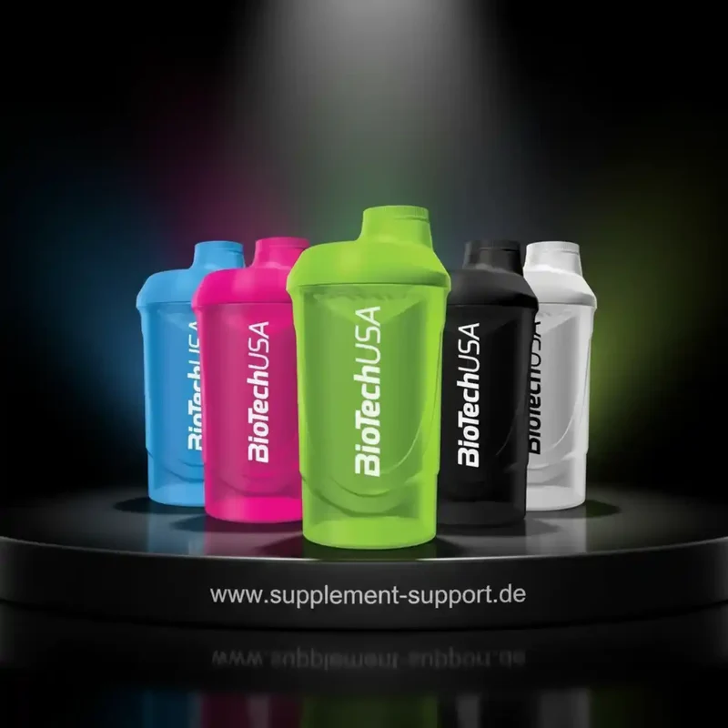 Protein Shaker 600ml BioTech USA in 5 Farben