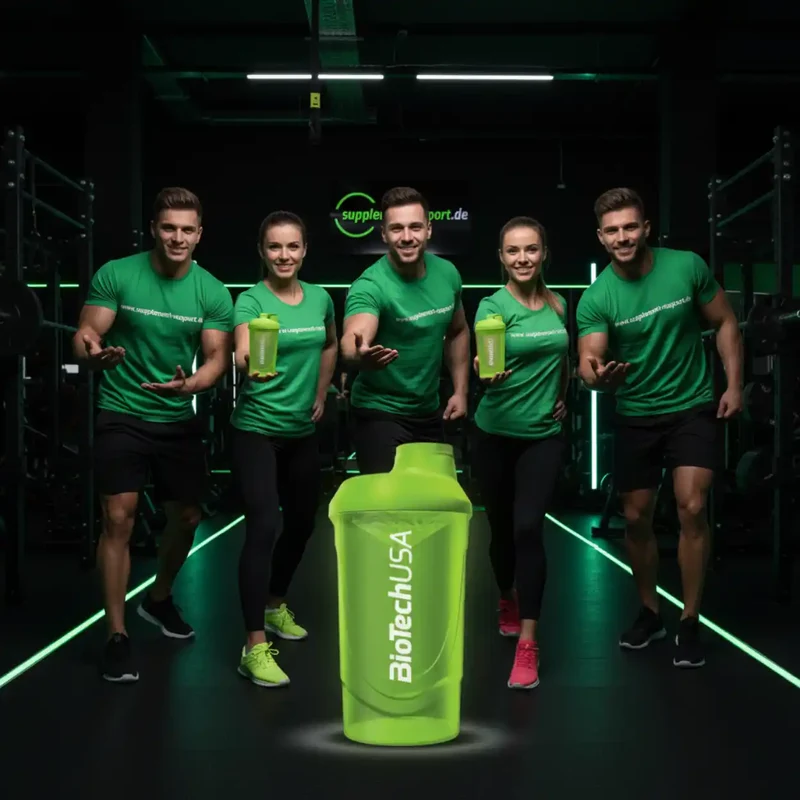 Protein Shaker 600ml BioTech USA in 5 Farben