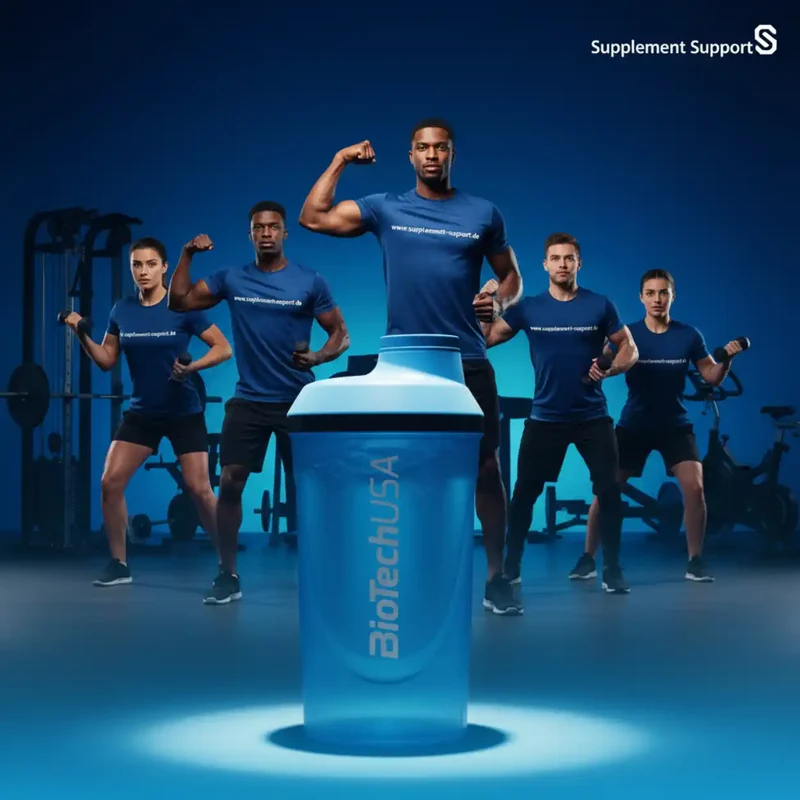 Protein Shaker 600ml BioTech USA in 5 Farben