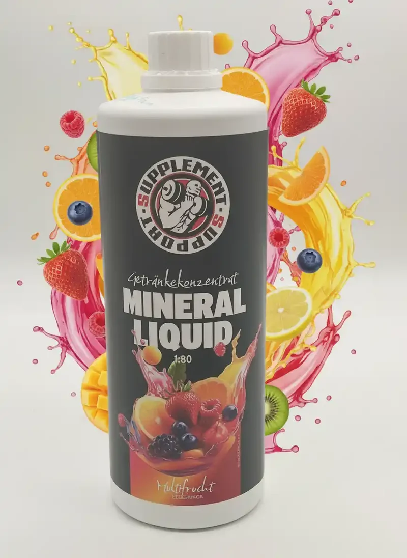 Low Carb Vital Drink Mineral Drink Konzentrat Sirup 1Liter - Supplement Support