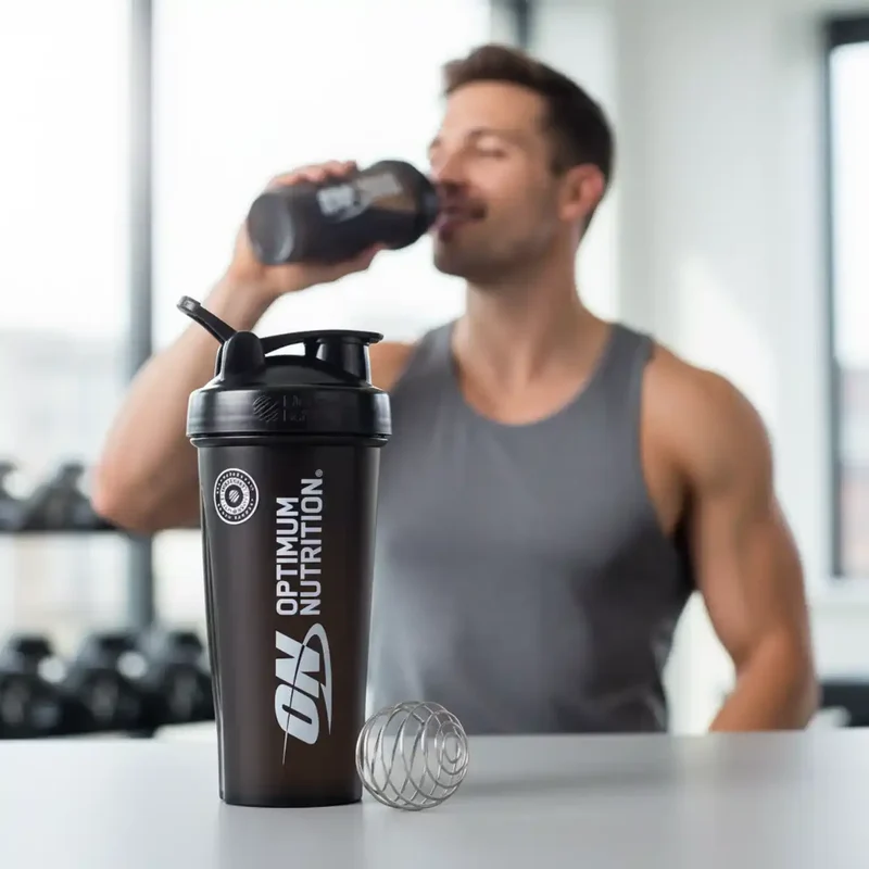 Optimum Smartshake Revive Shaker – 750 ml – Schwarz