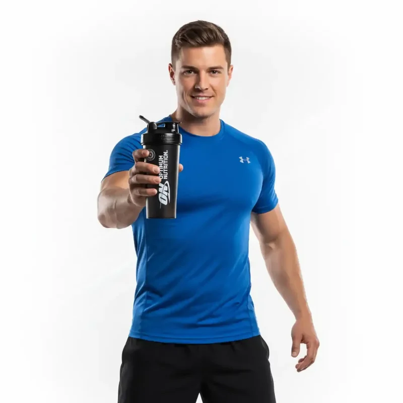 Optimum Smartshake Revive Shaker – 750 ml – Schwarz