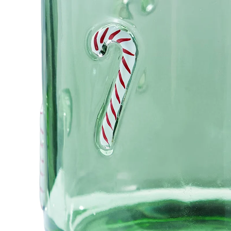 X-MAS Windlicht Candy Cane