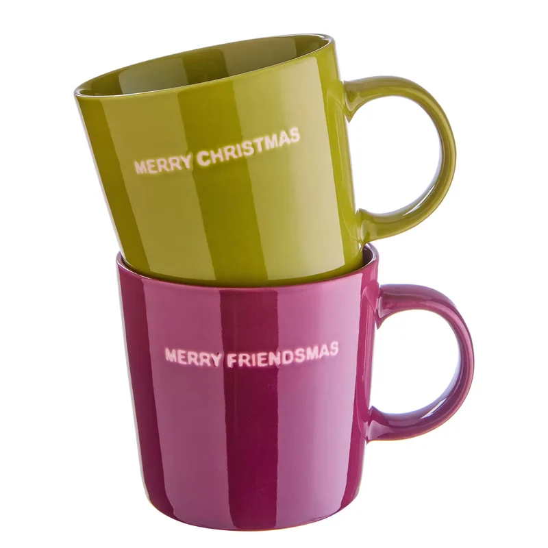 GOOD VIBES Tasse Merry Friendsmas
