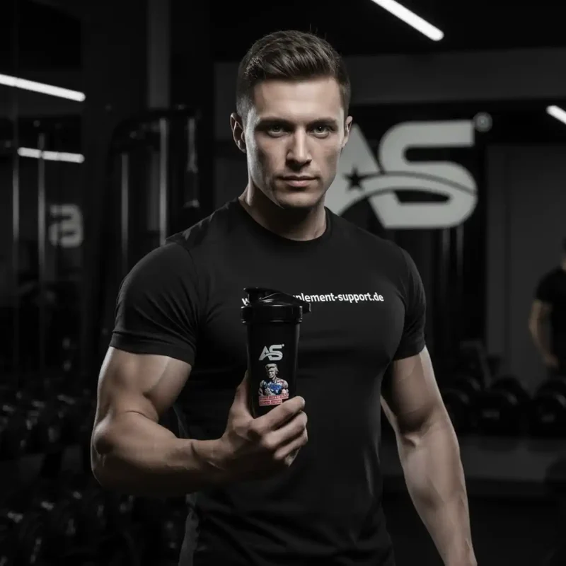 American Supps Protein Shaker Donald Pump 800ml
